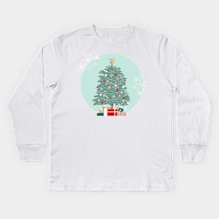 Christmas Tree Kids Long Sleeve T-Shirt